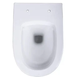 Grohe Pack WC suspendu blanc cuvette sans bride Fuerte et bâti-support sol et mur