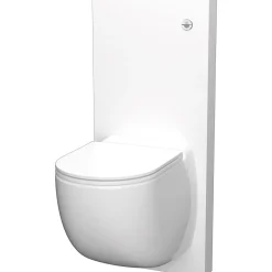 SFA Pack WC suspendu broyeur blanc avec bâti et pompe de relevage intégrée, Sanicompact