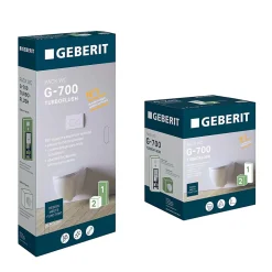 Geberit Pack WC suspendu sans bride, G-700 Turboflush