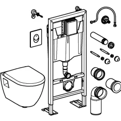 Grohe Pack WC suspendu sans bride Solido Harmony