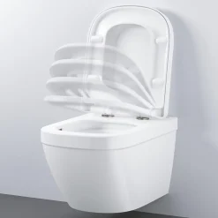 Grohe Pack WC suspendu universel sans bride, Solido Triple Vortex