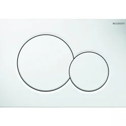 Geberit Pack WC UP320 autoportant + Cuvette Subway 3.0 + Plaque Sigma Blanche