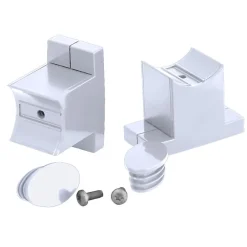 Pellet Paire de fixations murales - Arsis - - Avec bouchons