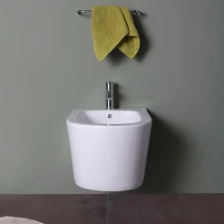 Kiamami Valentina Paire De Sanitaires Suspendus Wc Et Bidet - Blues
