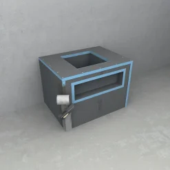 Wedi Panneau de construction 125 x 60 x 0,4 cm