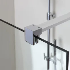 Paroi De Douche| Panneau de douche fixe en verre clair 8 mm - walk in