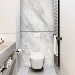 Wc Suspendu|Kobert-in Panneau d'habillage pour bâti,support WC suspendu, 1200x1200x4 mm, finition Marbre Gris, Versilla KOBERT,IN