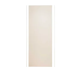 AICA Sanitaire Panneau mural de douche Ivoire 90 x 210 cm mural aluminium avec 1 profile - Étanche, durable et facile à nettoyer