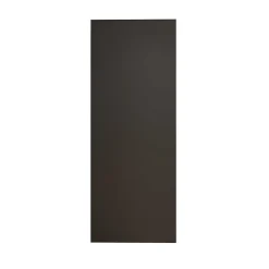 AICA Sanitaire Panneau mural de douche Noir 90 x 210 cm mural aluminium - Étanche, durable et facile à nettoyer