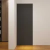 AICA Sanitaire Panneau mural de douche Noir 120 x 210 cm mural aluminium avec 1 profile - Étanche, durable et facile à nettoyer
