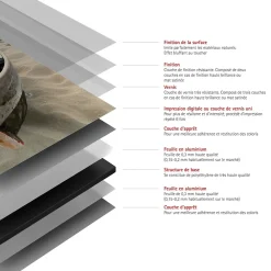 Schulte Panneau mural de salle de bains l.90 x H.210 cm, bateau en niche, DécoDesign Photo