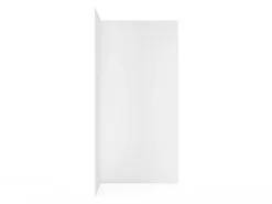 Panneau Mural De Salle De Bains|Schulte Panneau mural de salle de bains l.100 x H.210 cm, blanc effet structuré, Décodesign vendu par 2