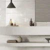 Dumawall+ panneaux muraux douche - dalle pvc gloss travis 37,5 cm ht x 65 cm lg - lot de 8 plaques - 1,95 m2