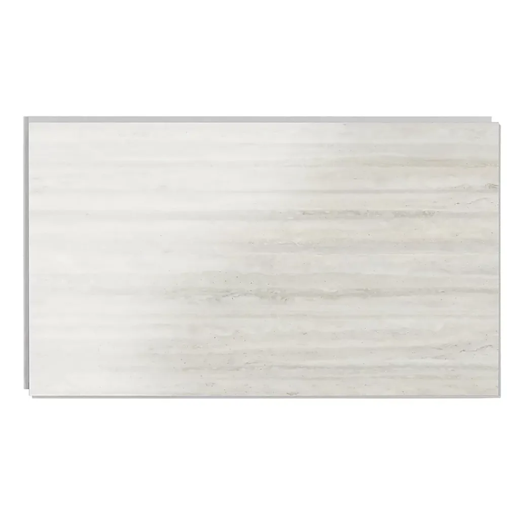 Dumawall+ panneaux muraux douche - dalle pvc gloss travis 37,5 cm ht x 65 cm lg - lot de 8 plaques - 1,95 m2