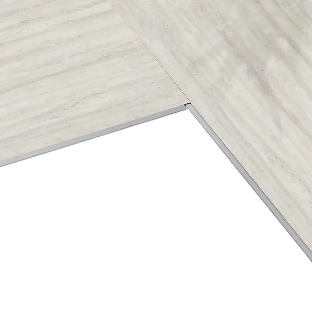 Dumawall+ panneaux muraux douche - dalle pvc gloss travis 37,5 cm ht x 65 cm lg - lot de 8 plaques - 1,95 m2