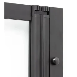 Gelco Pare Baignoire 4 volets - - LEXIA Noir - 110 x 140