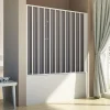 Pare-Baignoire|Forte Pare baignoire de douche 160 CM H150 PVC mod. Delfi avec ouverture latérale