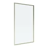 Vente-unique Pare baignoire doré style art déco - 80 x 140 cm - Verre trempé - BRADENTON