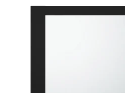 Vente-unique Pare baignoire noir mat style industriel - 80 x 140 cm - Verre trempé - BRADENTON