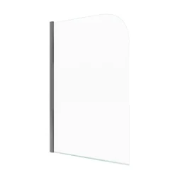 Pare-Baignoire|Aurlane Pare Baignoire Pivotant 130x75cm Profile Aluminium Chrome - VELA CHROME