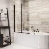 Azura Home Design Pare baignoire PRIME- 2 volets 90 x 140 cm