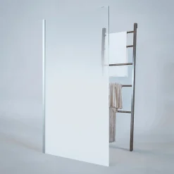 Aurys Pare Bain gauche Mist 1 chromée