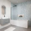 Pare-Baignoire|Aurys Pare bain gauche Raywall noir
