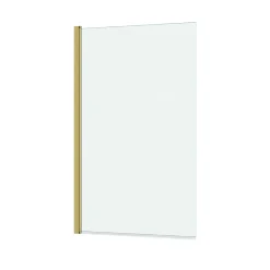 Pare-Baignoire|Galedo Pare-baignoire 120 x 70 cm or brossé Essentiel
