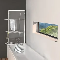 Pare-Baignoire| Pare-baignoire Gelco Studio pivotant 1 volet verre transparent l.75 x H.140 cm