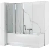 Tablier Et Habillage De Baignoire|Rea Pare-Baignoire Pliant Agat-3 120