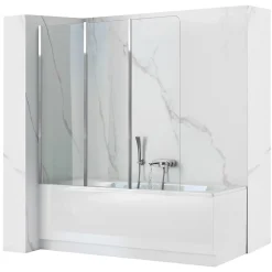 Tablier Et Habillage De Baignoire|Rea Pare-Baignoire Pliant Agat-3 120