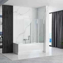 Tablier Et Habillage De Baignoire|Rea Pare-Baignoire Pliant Agat-3 120
