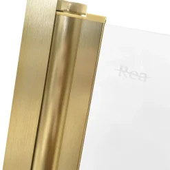 Rea Pare-Baignoire Pliant Agat-2 100 Brushed Gold