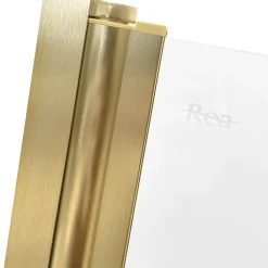 Tablier Et Habillage De Baignoire|Rea Pare-Baignoire Agata-3 120 Brush Gold