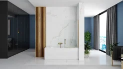 Tablier Et Habillage De Baignoire|Rea Pare-Baignoire Elegant Gold 80
