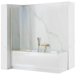Rea Pare-Baignoire Elegant Brushed Gold 70