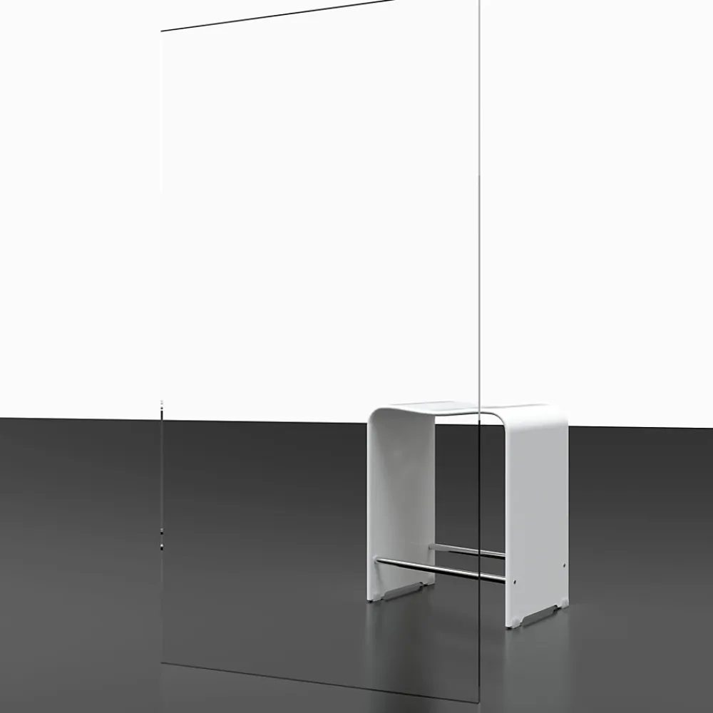 Paroi De Douche| Paroi de douche à l'italienne transparente, profilé doré 120 cm, Schulte Impériale Contoura