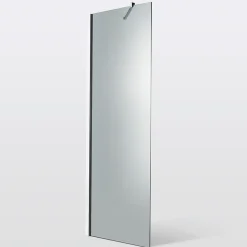 Paroi De Douche| Paroi de douche à l'italienne Cooke & Lewis Zilia verre fumé 80 cm