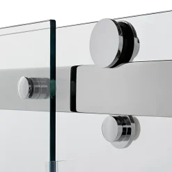 Paroi de douche à l'italienne coulissante GoodHome Naya transparent 160 cm
