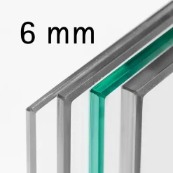 Paroi de douche à l'italienne transparente, profilé doré 100 cm, Schulte Impériale Contoura