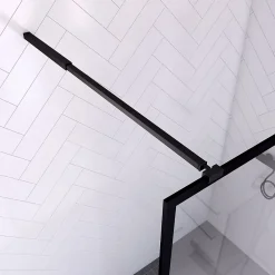 Paroi De Douche| Paroi de douche à l'italienne noir Galedo Dark Edge transparent 90cm