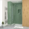 Paroi De Douche| Paroi de douche à l'italienne H.195 x l.50 cm, ép. 5 mm, profilé chrome, Galedo Essentiel
