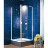 Schulte Paroi de douche fixe anticalcaire I.80 cm, Sunny