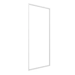 Galedo Paroi de douche fixe blanc Spot transparente 80cm