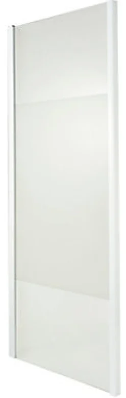 Cooke & Lewis Paroi de douche fixe Onega sérigraphiée 80 cm