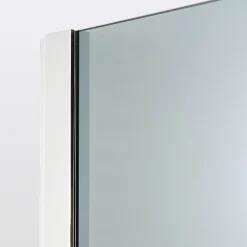 Cooke & Lewis Paroi de douche fixe Zilia verre fumé 80 cm