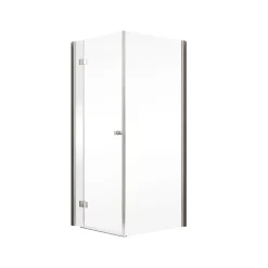 Schulte Paroi de douche latérale pour porte battante l.90xH.200cm, verre transparent anticalcaire 6mm, profilé chromé, MasterClass