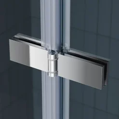 Paroi De Douche Pliante 130x130cm SIRHONA Porte de douche , Pare Baignoire 3 volets