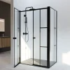 Porte De Douche|Cuisibane Paroi de douche verrière d'angle pivotante ATELIA double battant 120 cm x 80 cm