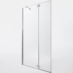 Cooke & Lewis Paroi de douche walk in et volet Zilia transparent 80 + 45 cm